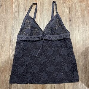 Vintage Lace La Vie En Rose Babydoll Top